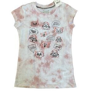 New Girl's Disney Pixar Turning Red Tie Dye Graphic Tee‎ size XS (4/5)